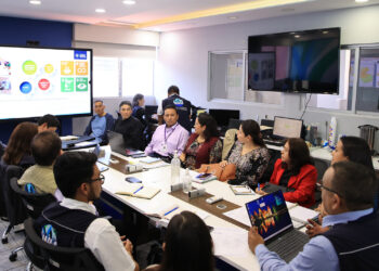 Guatemala y Ecuador intercambian conocimientos sobre monitoreo de sistemas agrícolas