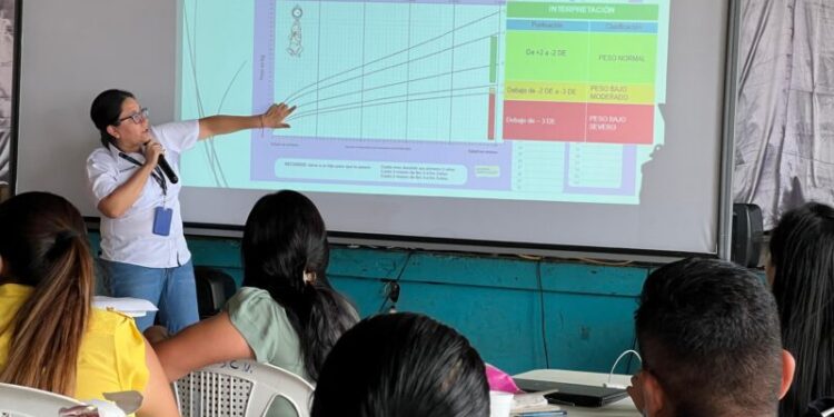 Capacitación en San Cristóbal Verapaz intensifica la lucha contra la desnutrición infantil