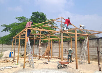 Avanza construcción de Centro de Producción de Pilones en Dolores, Petén
