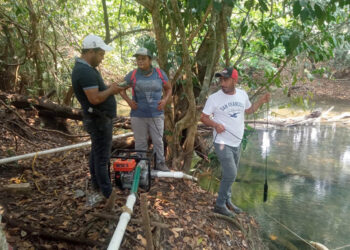 Comunitarias y comunitarios de El Chal, Petén, son capacitados sobre producción de tilapia