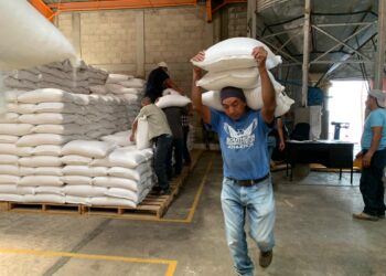 Entregan alimentos a familias afectadas por incendios forestales en Panzós