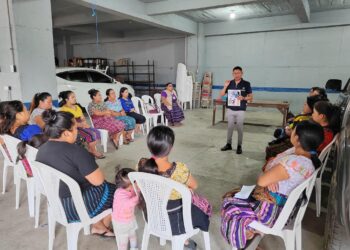 Imparten taller de higiene y lavado de manos en San Pablo La Laguna