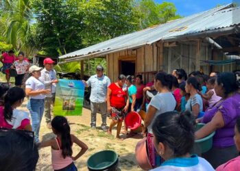 Capacitan a comunidades en conservación de fuentes hídricas y reforestación