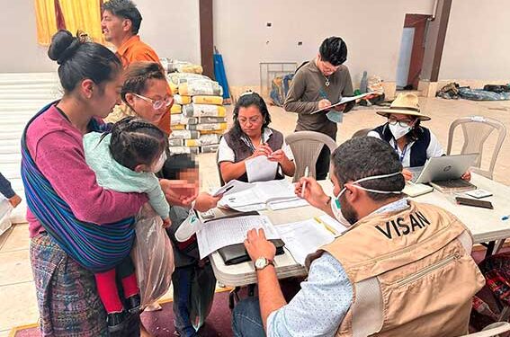Coordinan segunda entrega de alimentos para combatir la desnutrición aguda