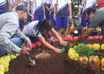 Escuela José Martí, de El Tumbador, implementa un Huerto Escolar