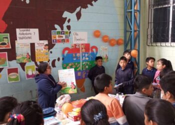 Loterías y rompecabezas, así fomentan la alimentación saludable en Concepción Chiquirichapa