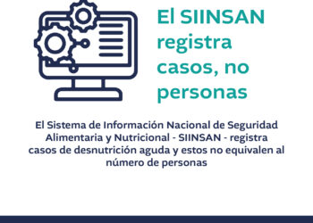 Reporte de casos de desnutrición aguda: ¿por qué hablamos de casos y no de personas?