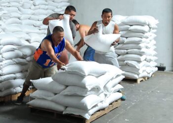 Distribuyen alimentos para afectados por lluvias