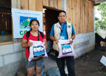 Entregan semillas de maíz en Suchitepéquez