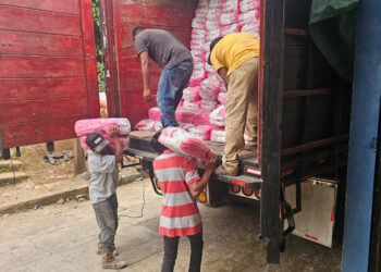 Llegan alimentos por acciones a la Unión, Zacapa