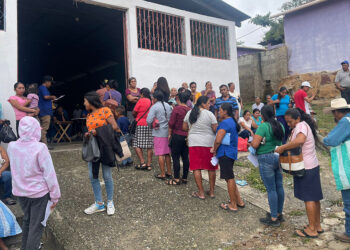 En San Diego, Zacapa, 1825 familias beneficiadas con alimentos por acciones