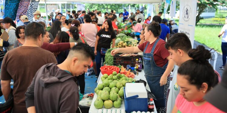 Feria del Agricultor se realiza con éxito en la zona 5 capitalina