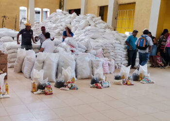 Hemos brindado asistencia alimentaria a 285,490 familias en todo el país