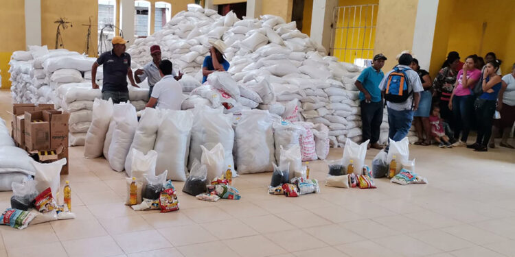 Hemos brindado asistencia alimentaria a 285,490 familias en todo el país