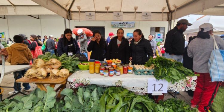 Productores ofrecen en Quetzaltenango hortalizas, verduras y frutas frescas del occidente