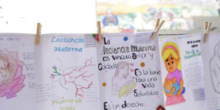 Semana Mundial de la Lactancia Materna: SESAN impulsa actividades para concienciar su importancia