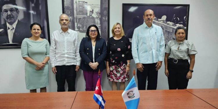 Guatemala y Cuba refrendan el carácter estratégico de su relación bilateral en el marco del Mecanismo de Consultas Políticas