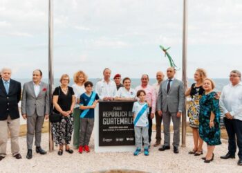 La Embajada de Guatemala y la Alcaldía del Distrito Nacional inauguran la Plaza República de Guatemala en el Malecón de Santo Domingo, República Dominicana