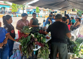 Consumidores de San Lorenzo, Suchitepéquez, beneficiados con Feria del Agricultor
