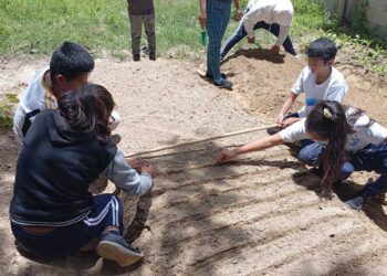 Huerto Escolar de Las Tejas, un espacio para aprender y crecer