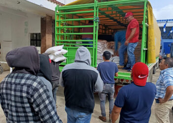 Inicia recepción de alimentos para familias de Quiché y Huehuetenango