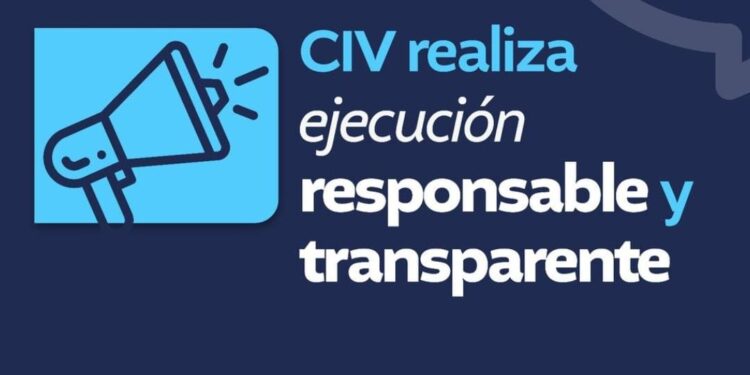 CIV realiza ejecución responsable y transparente