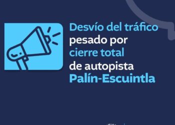 Desvío del tráfico pesado por cierre de la Autopista Palín-Escuintla