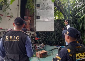 La PNC recupera mercadería valorada en más de Q200 mil