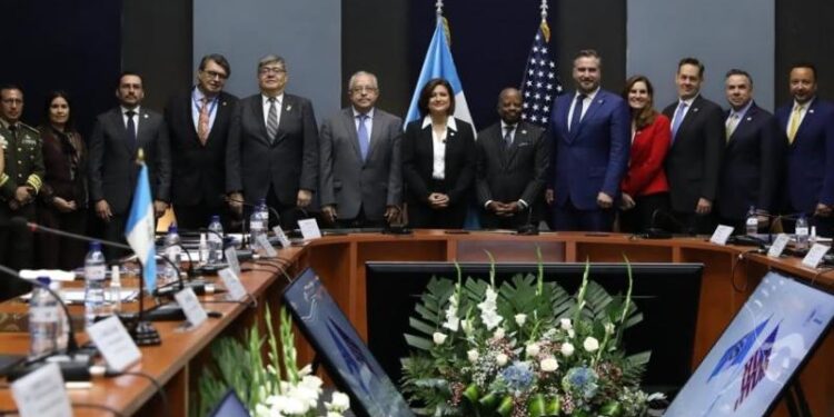Canciller de Guatemala, Carlos Ramiro Martínez, participa en Diálogo de Alto Nivel sobre Seguridad entre Guatemala y Estados Unidos