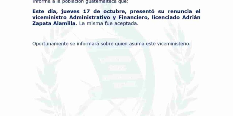 El Ministerio de Comunicaciones, Infraestructura y Vivienda (CIV) informa a la población guatemalteca que: