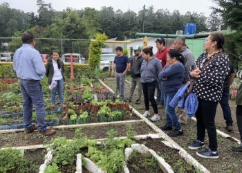 Estudiantes de INTECAP visitan Granja Integral Agropecuaria