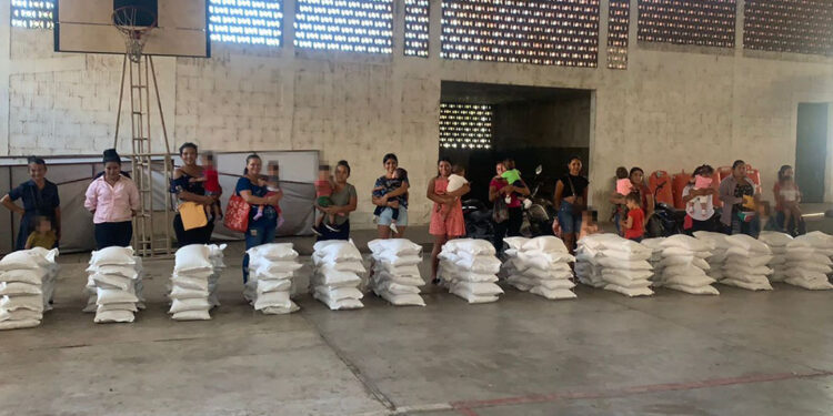 Familias con casos de desnutrición aguda reciben asistencia alimentaria