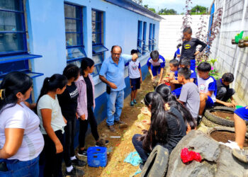Implementan huertos escolares en San Marcos
