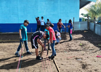 Río Bravo cuenta con Huerto Escolar
