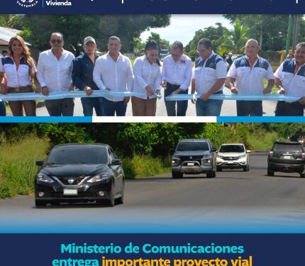Ministerio de Comunicaciones entrega importante proyecto vial en Jalpatagua, Jutiapa