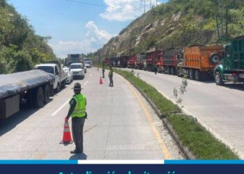 Actualización de situación en el km 61 de la CA-9 Norte por deslizamiento de tierra