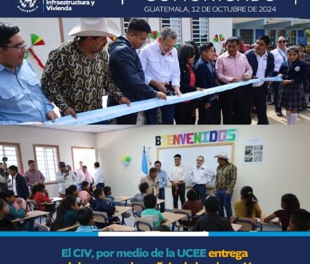 El CIV, por medio de la UCEE entrega modulares para beneficio de la educación