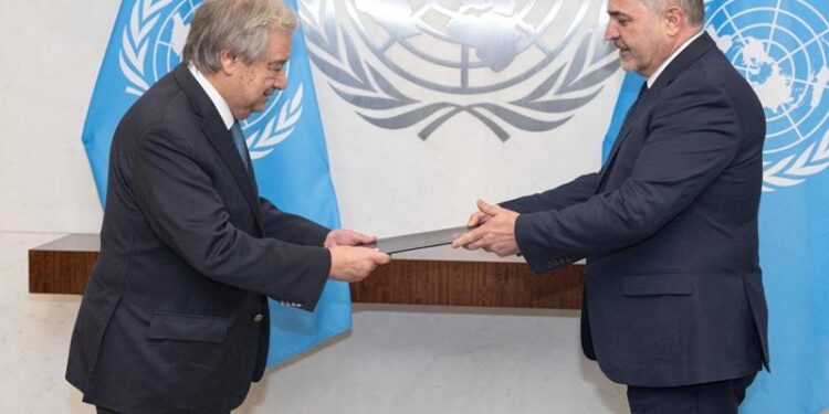 Embajador guatemalteco presenta cartas credenciales ante la ONU