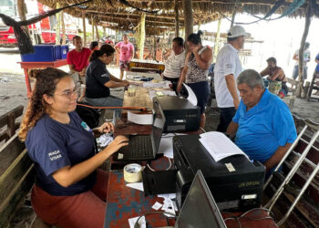 Continúan las jornadas de registro de pescadores en Escuintla
