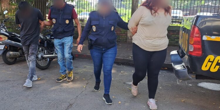 Batida contra las extorsiones deja más de 20 capturas