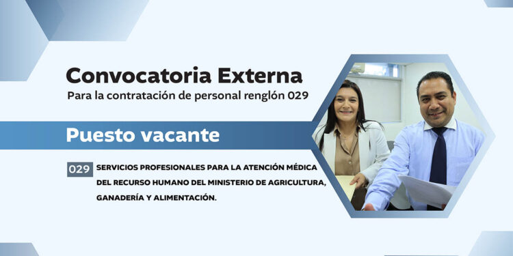 CONVOCATORIA EXTERNA
