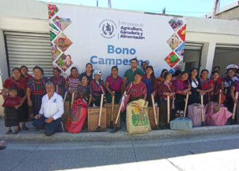 Avanza distribución del Bono Campesino en su modalidad de autoconsumo