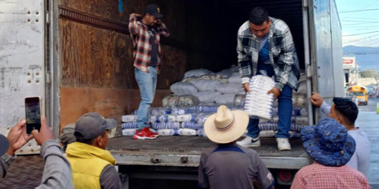 Avanza logística para beneficiar a familias de Sansare