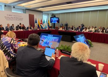 Canciller de Guatemala, Carlos Ramiro Martínez, participa de manera virtual en la Reunión sobre Movilidad Humana en la Ruta Norte del Continente