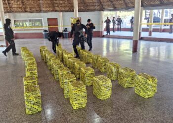 Incautan 799 paquetes de posible cocaína en primer golpe al narco de 2025