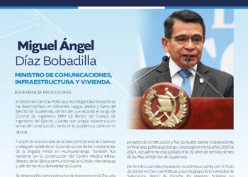 Miguel Ángel Díaz Bobadilla, Ministro de Comunicaciones, Infraestructura y Vivienda