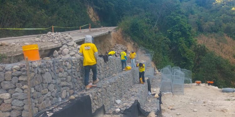 Reactivación de trabajos en ruta de acceso a Lago de Atitlán garantizan acceso a población y turismo