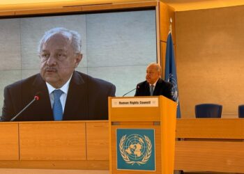 El Ministro de Relaciones Exteriores, Carlos Ramiro Martínez, participa en el 58° período de sesiones del Consejo de Derechos Humanos de la ONU