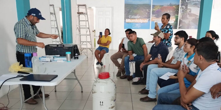 Capacitan a productores en inseminación artificial y mejoramiento genético bovino