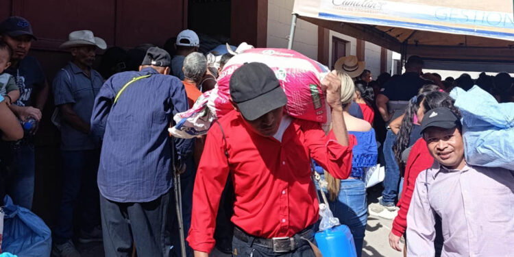 La asistencia alimentaria llegará a más de 62 mil familias en febrero